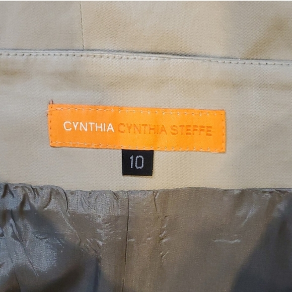 ( Cynthia Steffe ) Fitted Pencil Skirt with Belt - Picture 6 of 7